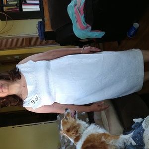 Women's white dress, size 14, by Evan Picone Black Label